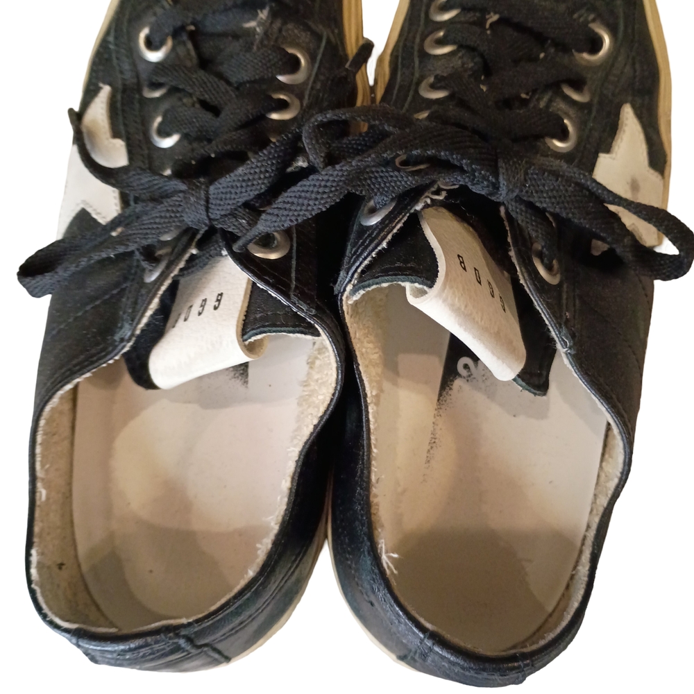 Golden Goose Black and Silver Sneakers - Picture 6 of 6